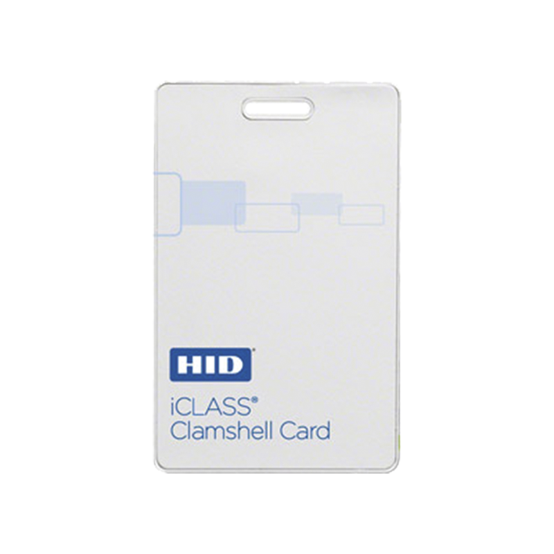 ICLASS2080 Tarjeta iClass Clamshell (Gruesa) / 2 k memoria / Garantía de por Vida