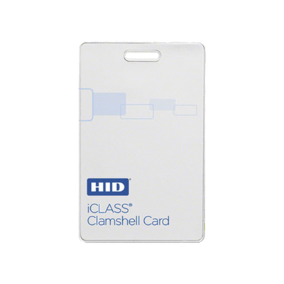 Tarjeta iClass Clamshell (Gruesa) / 2 k memoria / Programada  a 26 bits Aleatoriamente/ Garantía de por Vida - Toer