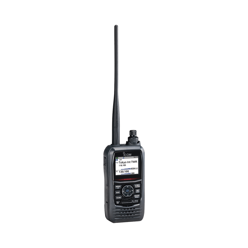 IC-R15 Receptor de comunicación portátil para señal analógica AM, FM, WFM (F3E, A3E)