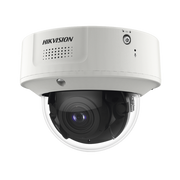 Domo IP 4 Megapixel / Lente Mot. 2.8 - 12 mm / 40 mts IR EXIR / IP67 / IK10 / H.265+ / Conteo de Personas por Detección de Rostro (Base de Datos) / WDR 140 dB / DeepinView / 2 Micrófonos Integrados - Toer