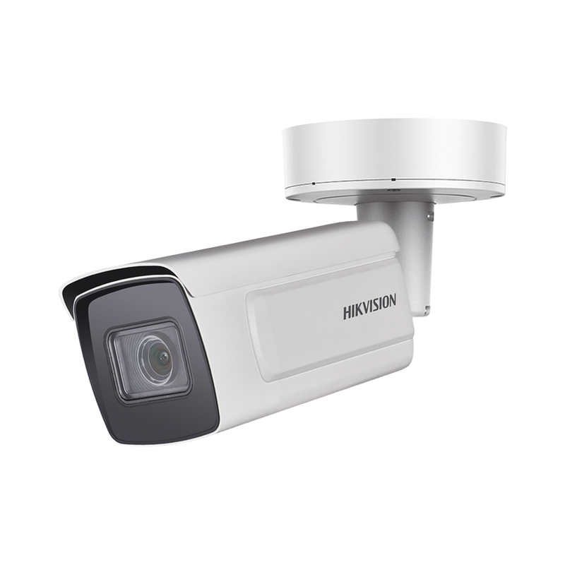 IDS-2CD7A46G0/P-IZHS(C) (Reconocimiento de Marca, Modelo, Color, Placa) Bala IP 4 Megapixel / Lente Mot. 2.8 a 12 mm / ANPR / Reconocimiento y Captura de Placas Vehiculares / WDR 140 dB / IP67 / IK10 / 50 mts IR EXIR / Micro SD