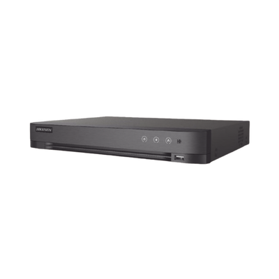 DVR 16 Canales TURBOHD + 8 Canales IP / 5 Megapixel Lite - 3K Lite / Audio de Dos Vías por Coaxitron / Reconocimiento Facial / ACUSENSE (Evita falsas alarmas) / 1 Bahía de Disco Duro / Salida de Video en Full HD - Toer