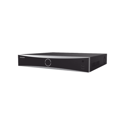 NVR 32 Megapixel (8K) / Reconocimiento Facial (Base de Datos) / 16 Canales IP / 4 Bahías de Disco Duro / 16 Puertos PoE+ / HDMI en 8K / ACUSENSE / Soporta POS / AcuSearch