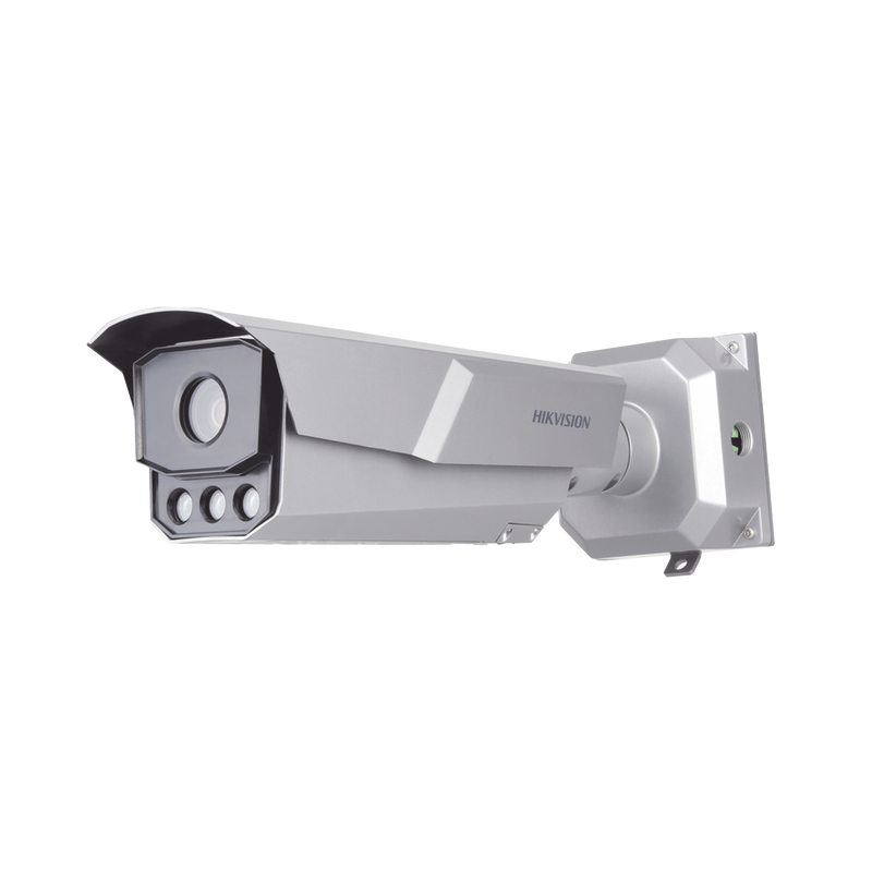 IDS-TCM403-BI(G)/POE/0832 Bala IP 4 Megapixel / ANPR / Reconocimiento y Captura de Placas Vehiculares para Trafico de Alta Velocidad / DARKFIGHTER / WDR 140 dB / IP67 / IK10 / Lente Mot. 8 a 32 mm / 50 mts IR / MicroSD