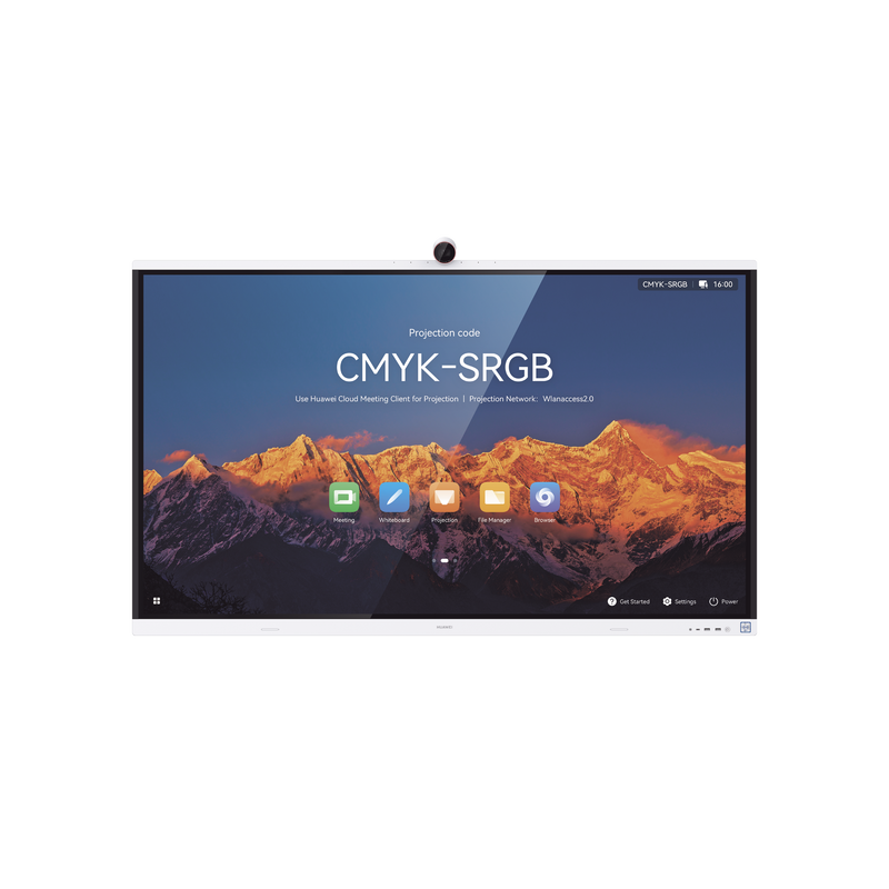 IHS2-86SA HUAWEI IdeaHub S2, Pantalla interactiva para Colaboración Inteligente, 86, 4K UHD, Harmony OS, Wi-Fi 6, Cámara inteligente, Funcionalidad BYOM.