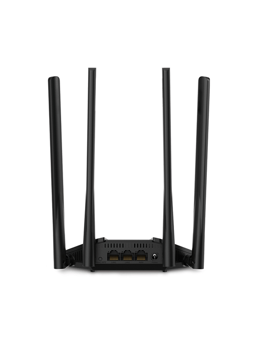 MERCUSYS MR30G -  Router inalámbrico Gigabit AC1200 con doble banda 2.4 GHz y 5 GHz, 2 puertos LAN Gigabit, 1 puerto WAN Gigabit. Incluye tecnología MU-MIMO y Beamforming, 4 antenas de 5 dBi, compatible con EasyMesh y función de control parental.