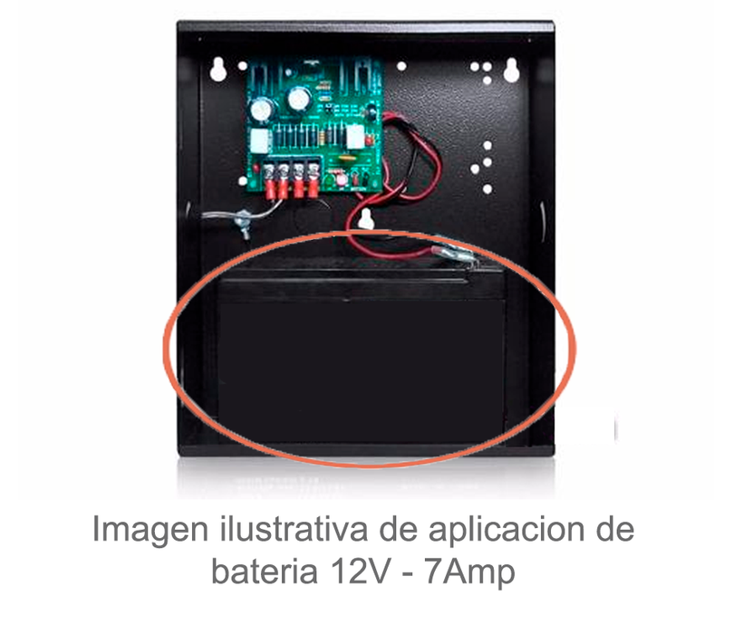 SAXXON CBAT7AH - Bateria de respaldo de 12 volts libre de mantenimiento y facil instalacion / 7 AH/ compatible DSC/ CCTV/ Acceso