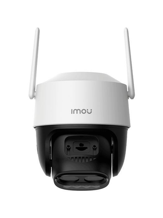 IMOU Cruiser Z (IPC-S7DN-5M0WEZ-imou)- Cámara IP PT Dual Wifi Full Color de 5MP/ Lente Fijo de 5 Megapíxeles/ IMOU Sense/ 56 Metros de Iluminación Nocturna/ Micrófono y Altavoz Integrados/ Audio Bidireccional / 12X Zoom / IP66