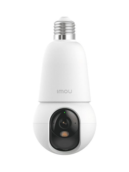 IMOU BulbCam 5MP (IPC-K6C-5H1WEB-E27-imou)- Cámara de 5Megapixeles/ Disuasión activa/ Modo privacidad/ Detección de humanos & Vehículos/ Audio bidireccional/ Full Color/ Smart tracking (No incluye Foco)