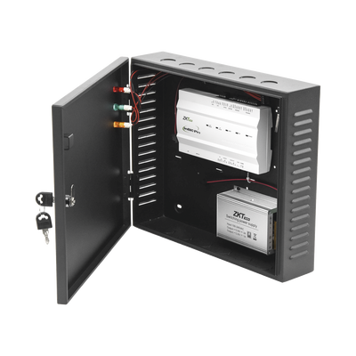 Controlador de Acceso / 1 PUERTA / Funcion ADMS PUSH Incluida / Alta Seguridad / 3 Años de Garantía / Biometría Integrada / 20,000 Huellas / Software de integración ZKBioSecurity - Toer
