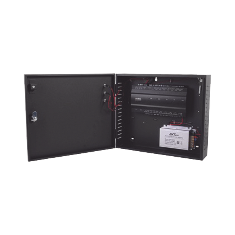 INBIO260L Controlador de Acceso / 2 PUERTAS / Biometría Integrada / Hasta 3,000 Huellas / 30,000 Tarjetas / Incluye Gabinete y Fuente de Alimentación 12Vcc/5A