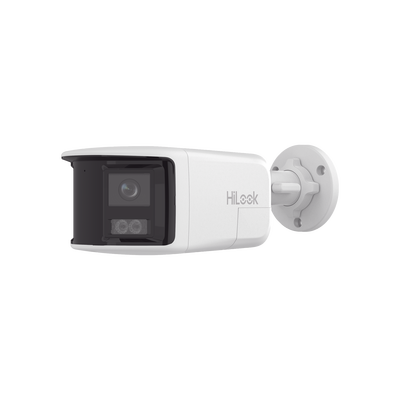 [Dual Light] Bala IP 6 Megapixel / Imagen Panorámica 180°/ PoE / Micrófono y Bocina Integrado / Exterior IP67 / Audio Bidireccional / Alarma Visual y Auditiva Integrada / Smart Supplement Light / Micro SD 512 GB - Toer