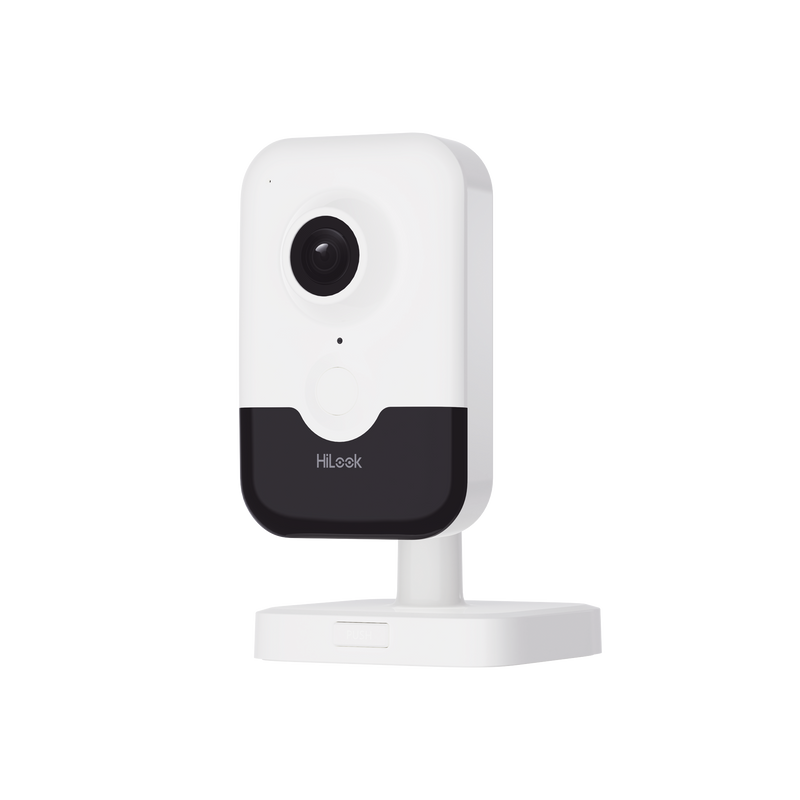 IPC-C320HA-D/W(W) Cubo IP 2 Megapixel / Lente 2.8 mm (Gran Angular) / Audio Bidireccional / WiFi / Memoria Micro SD /AcuSense / Notificacion Push / Interior / H.265+