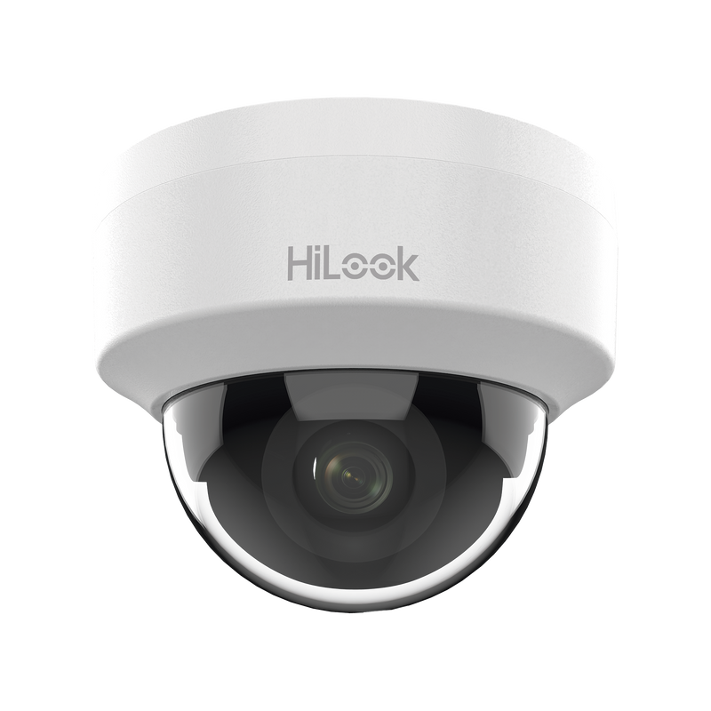 IPC-D121H-C HiLook Series / Domo IP 2 Megapixel (1080p) / Lente 2.8 mm (Gran Angular) / 20 mts IR / Interior / PoE / dWDR / H.265+ / ONVIF