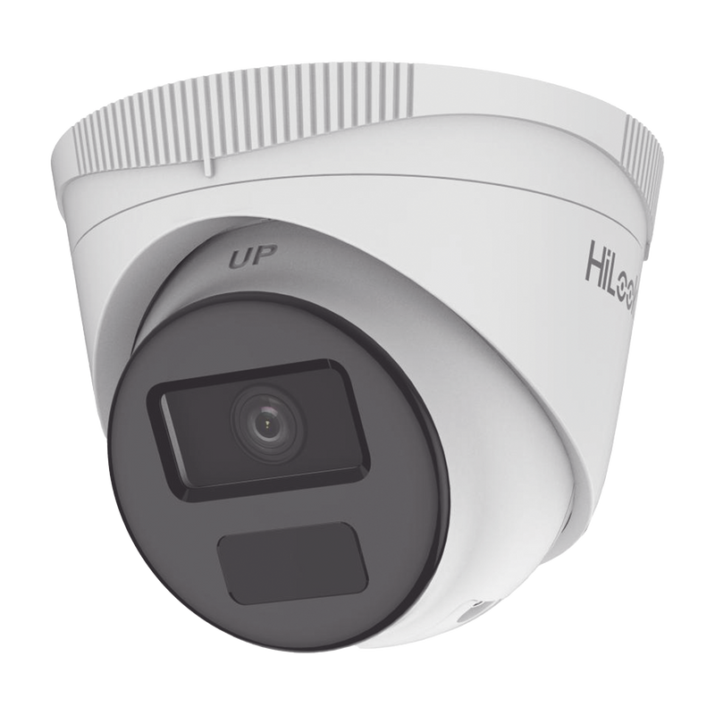 IPC-T241H-C HiLook Series / Turret IP 4 Megapixel / 20 mts IR / Exterior IP67 / PoE / Lente 2.8 mm / WDR 120 dB / ONVIF