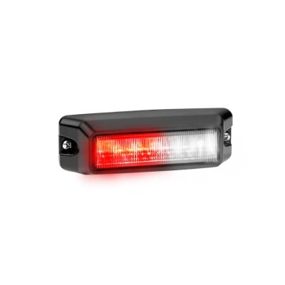 Luz auxiliar de 12 LED Ìs en color rojo / claro con mica transparente.