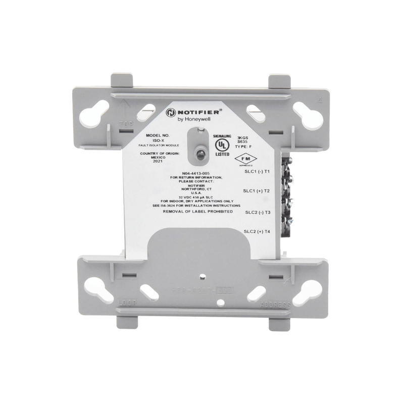 Módulo Aislador de Lazo SLC / Tecnología FlashScan® de NOTIFIER
