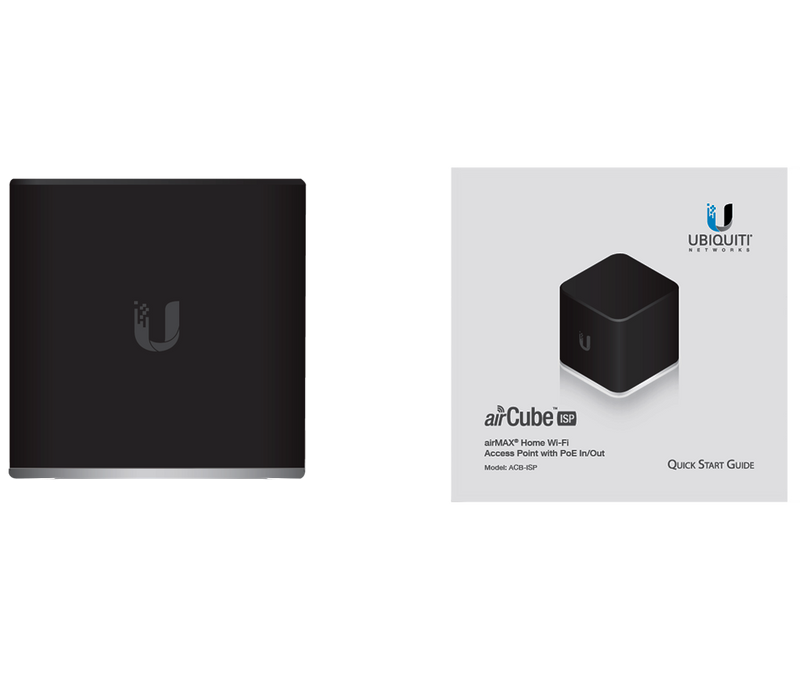 UBIQUITI ACB-ISP - Router inalámbrico AirCube con 4 puertos Fast Ethernet y WiFi 2.4GHz hasta 300 Mbps.