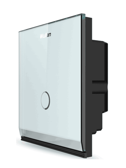 WULIAN SWITCHT1L - Apagador Inteligente / Touch, Conexión L / 1 Botón / 10 Amp /  Zigbee / Carga mínima 15 watts