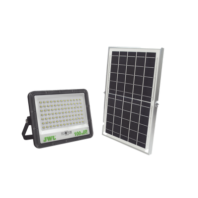 Reflector de  100 W con Panel Solar /  Batería 3.2  V CD / T.C.C. 6 500 K / IP66. - Toer