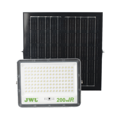 Reflector de 200 W con Panel Solar  /  Batería 3.2  V CD / T.C.C. 6 500 K / IP65. - Toer