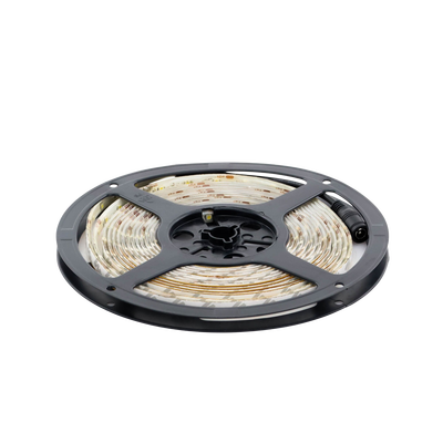 Tira Led de 5 m / Cálido / Uso Exterior / Potencia 15 W / 420 lm/ 12 V CD / IP 65. - Toer