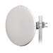 Antena Direccional de Alto Rendimiento / 30.5 ± 1 dBi / 2 ft / 5.9-7.125 GHz / Conectores RP-SMA / Alto Aislamiento al Ruido / Fácil Montaje y herraje de acero inoxidable /  Radomo Incluido - Toer