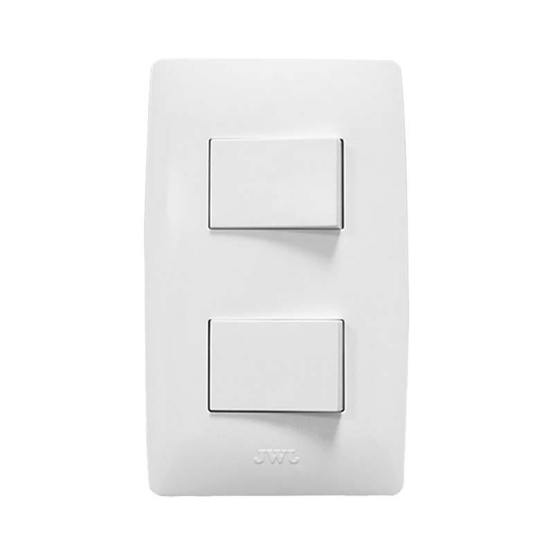 JTL-B72-40 Apagador Escalera Doble de 127 V~60 Hz 10 A/ Color Blanco.