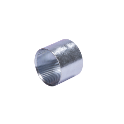 Cople 2" (52mm) pared gruesa con rosca galvanizado etiqueta amarilla - Toer