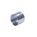 Cople 2" (52mm) pared gruesa con rosca galvanizado etiqueta amarilla - Toer