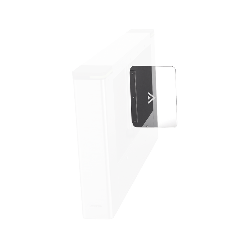 K3B601-DP900 Aleta de Acrílico para formar  carriles de 90 cms en torniquetes Hikvision Series DS-K3B501 y DS-K3B601