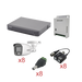 KIT TurboHD con Audio 1080p / DVR 8 Canales / 8 Cámaras Bala (exterior 2.8 mm) / Transceptores / Conectores / Fuente de Poder / AUDIO POR COAXITRON - Toer