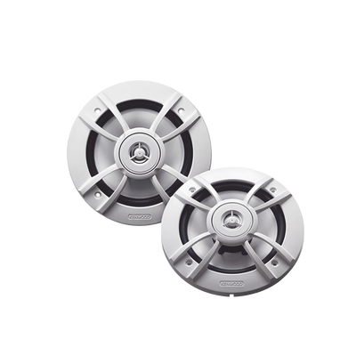 Par de altavoces fabricados en grado marinos en color blanco de 6.5" potencia máxima de 150 W