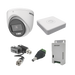 KIT COLORVU TURBOHD 1080pLite / DVR 4 Canales / 4 Cámaras Eyeball (exterior) / Transceptores / Conectores / Fuente de Poder Profesional - Toer