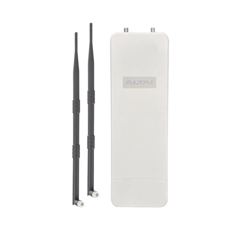 Poderoso Kit WiFi Omnidireccional en 2.4 GHz para WISP, Hasta +200 m de Cobertura, El Kit Incluye Punto de Acceso C1XN+ y  2 x Antenas de 9dBi  Omnidireccionales, Administración en Nube Gratis con INSIGHTS