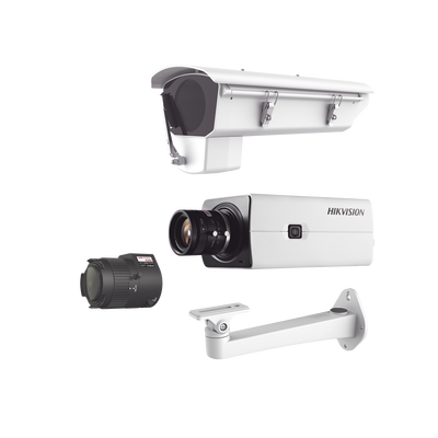Kit de Cámara IP con Gabinete para Cuartos Frios con Ventilador, Calefacción y Parabrisas Incluye Lente varifocal - Toer