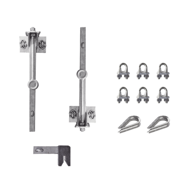 Kit de Línea de Vida para Torres STZ30G, STZ35G y STZ45G hasta 15 metros de altura. - Toer