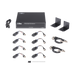 Kit de TRANSCEPTOR ACTIVO DE 8 CANALES / VIDEO+PODER en un solo Cable UTP / 150 metros en 4K, 200 metros en 5 MP/ Envía 36 Vcc y Recibe 12 Vcc / TODO INCLUIDO PARA RACK / Compatible con cámaras HD-TVI/CVI/AHD/CVBS / INSTALACIÓN LIMPIA - Toer