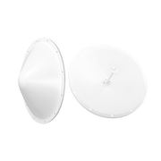 Kit de Antena y radomo, ganancia de  28 dBi, rango de frecuencia extendida (4.9 a 6.5 GHz), conectores SMA-macho inverso, incluye jumper, distancia de hasta 15 km - Toer