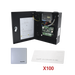 Kit para automatizar 1 ACCESO VEHICULAR con STICKERS en Parabrisas de vehiculos / Incluye Panel,  lector y 100 stickers / Software IVMS4200 incluido - Toer