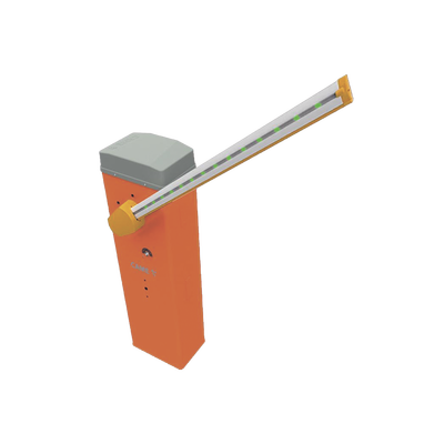 Kit de Barrera Vehicular CAME LT4 / Incluye Mástil de 4 Metros Iluminado / Apertura Izquierda o Derecha Configurable en Sitio / Tiempo de Apertura de 2 a 6 Segundos - Toer
