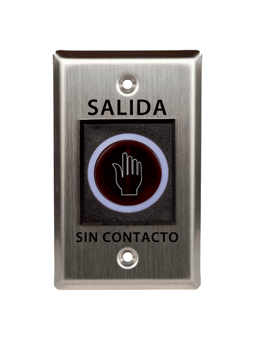 ZKTECO LF10KIT - Control de Acceso para una Puerta / 1500 Usuarios / Incluye Electro-Imán / Botón de Salida / Montaje Tipo U para Puerta de Metal, Madera y Cristal con marco / 10 Tarjetas RFID 125 Khz