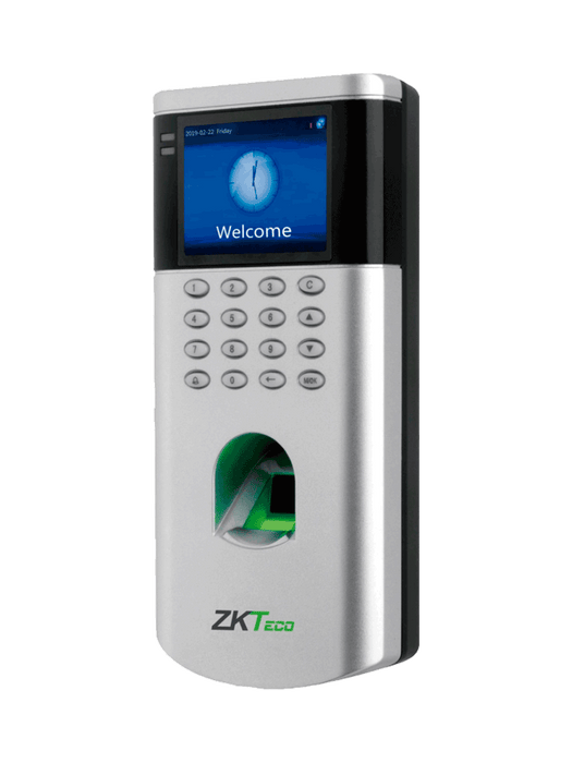 ZKTECO LF10KIT - Control de Acceso para una Puerta / 1500 Usuarios / Incluye Electro-Imán / Botón de Salida / Montaje Tipo U para Puerta de Metal, Madera y Cristal con marco / 10 Tarjetas RFID 125 Khz