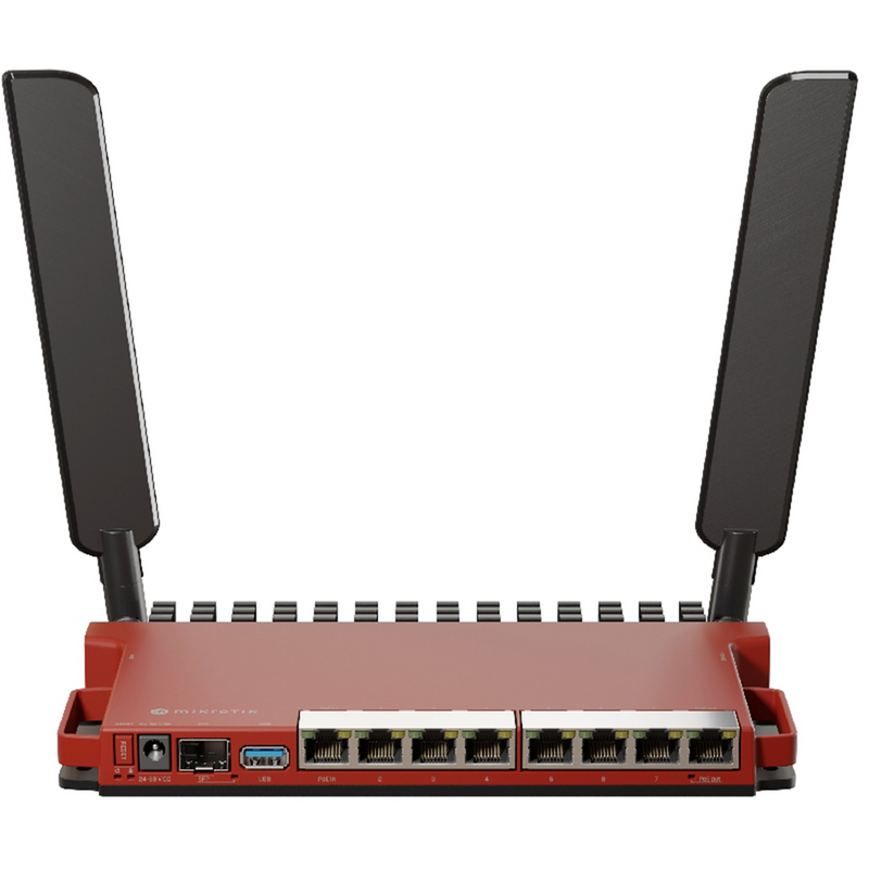 L009UIGS-2HAXD-IN Router inalámbrico  2.4GHz AX / 8 puertos Gigabit /  1 SFP 2.5Gbps/ Soporta contenedores