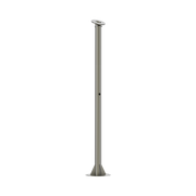 Poste para Cámara ANPR / Compatible con DS-TCG406-E / Altura de 1.5 Metros /  Color Gris - Toer