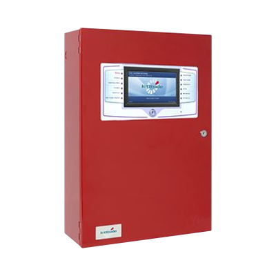 Panel De Incendio Modular, Direccionable, Gabinete Estándar 4 Ranuras, 2 Lazos SLC, Expandible a 8 Lazos SLC, En Español, Fuente 5.25A 115V,  Serie FireNET L@titude (0101-03310)