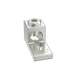 Terminal tipo Lengüeta Recta de Aluminio con Agujero 1/4", y Barril para Cable #14 - 2/0 AWG - Toer