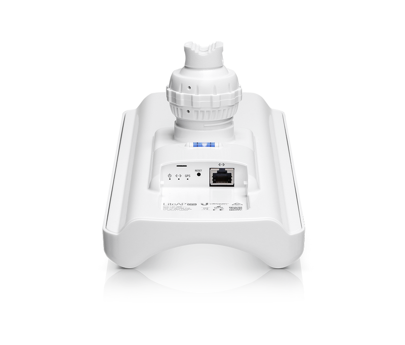 UBIQUITI LAP-GPS - Radio con antena integrada Airmax AC 5.8GHz de exterior con antena sectorial de 17 dBi y 90 grados de apertura. Potencia de 25 dBm, rendimiento hasta 450 Mbps y sincronización GPS.
