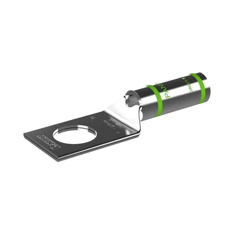 LCA1-38-E Zapata de compresión LCA1-38-E, para cal. 1 Awg, Barreno para tornillo prisionero de 3/8, 1 Pieza