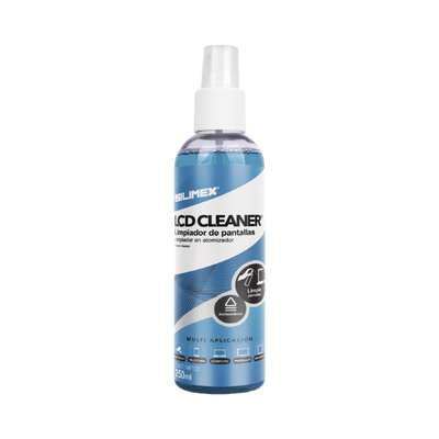 Limpiador de pantallas, Liquido, presentación con atomizador de 250 ml, para superficies externas como laptops, tablets, smart tv´s, smart phones). - Toer